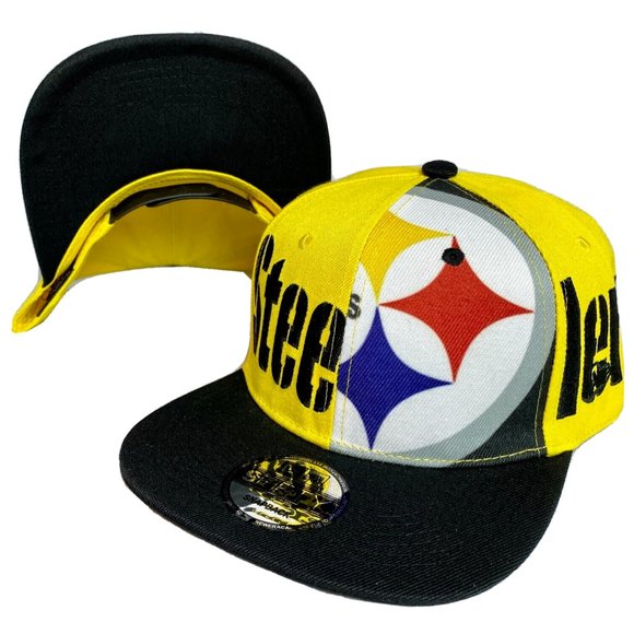 New Era Other - New Era PITTSBURGH STEELERS Throwback SnapBack Hat One Size Fits All NFL Pickett
